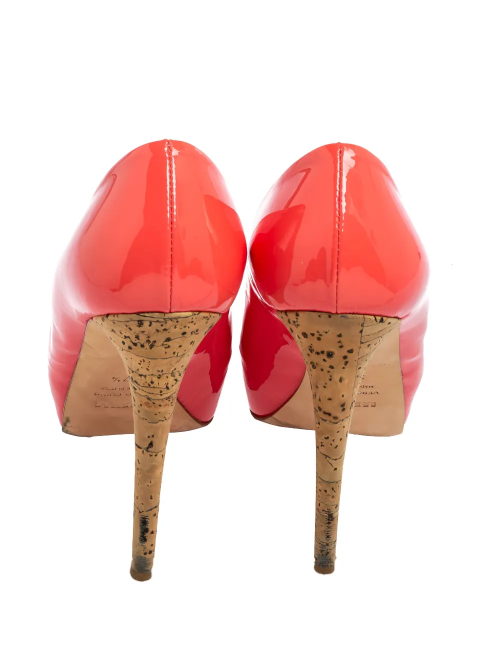 Le Silla Lakleren pumps met open neus - Roze