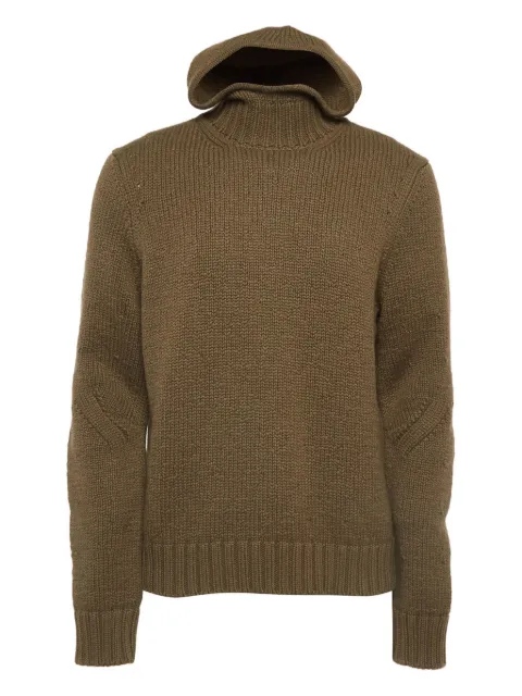 Bottega Veneta Pre-Owned wool-blend hoodie