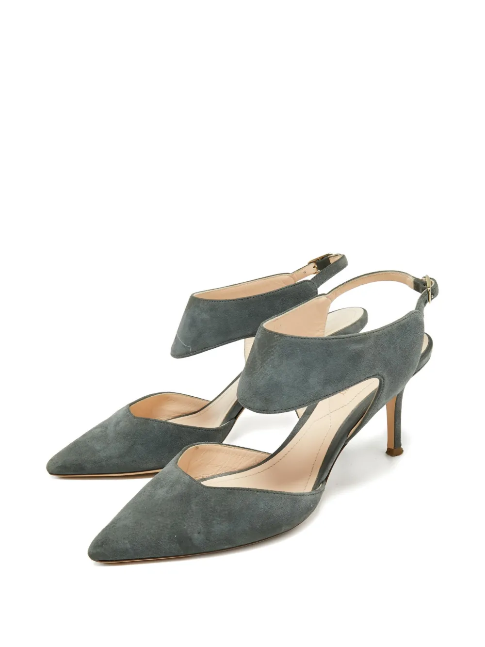 Nicholas Kirkwood 80mm suede heeled sandals | Image 2