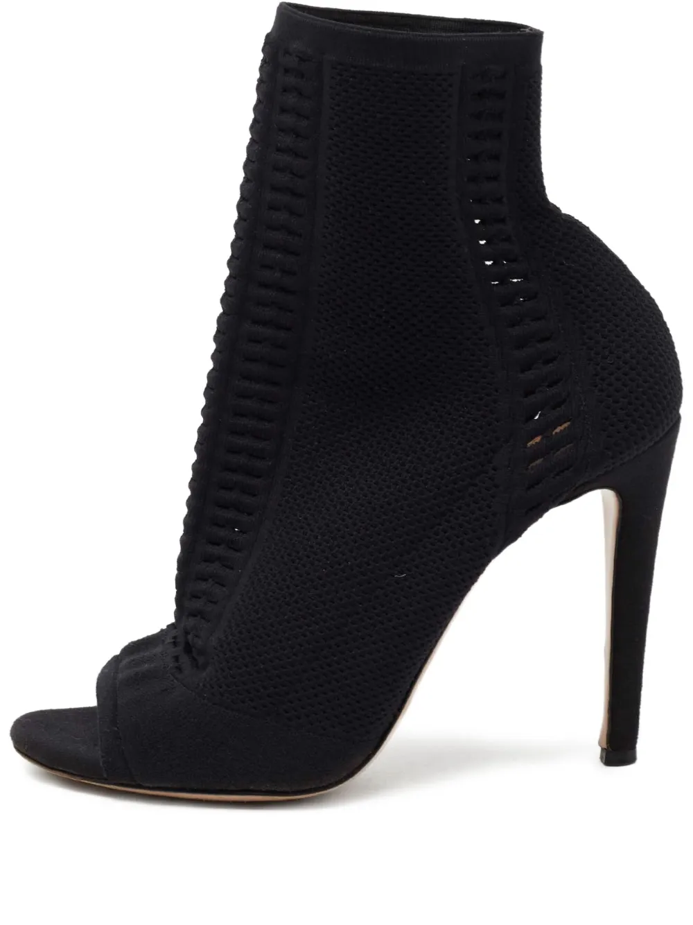 Gianvito Rossi 110mm peep-toe ankle boots | Black | Image 1