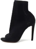 Gianvito Rossi 110mm peep-toe ankle boots - Black