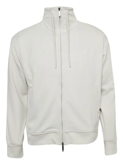 Emporio Armani Pre-Owned jersey zip-up sweatshirt