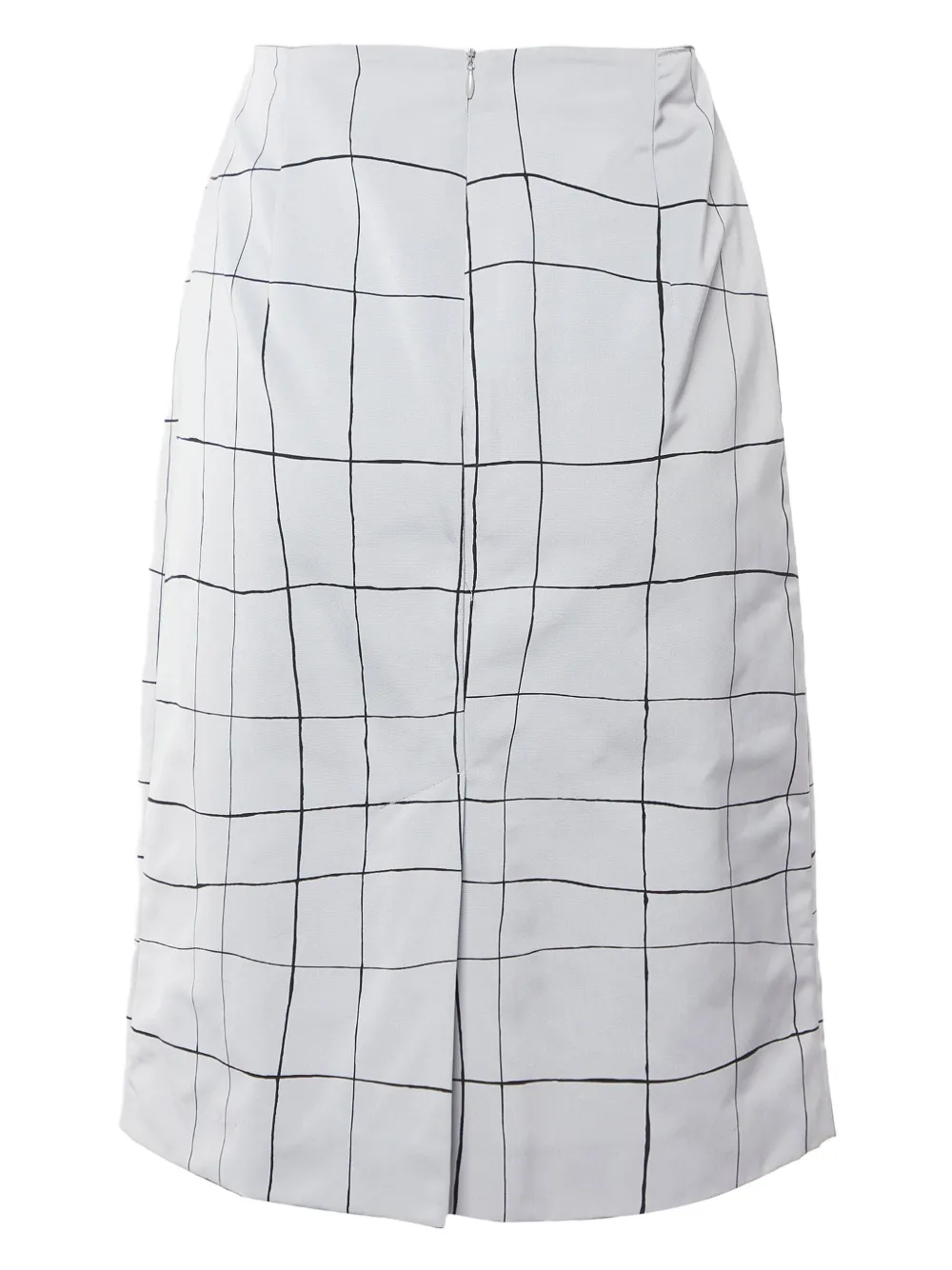 Valentino Garavani Pre-Owned checked midi skirt | Image 2