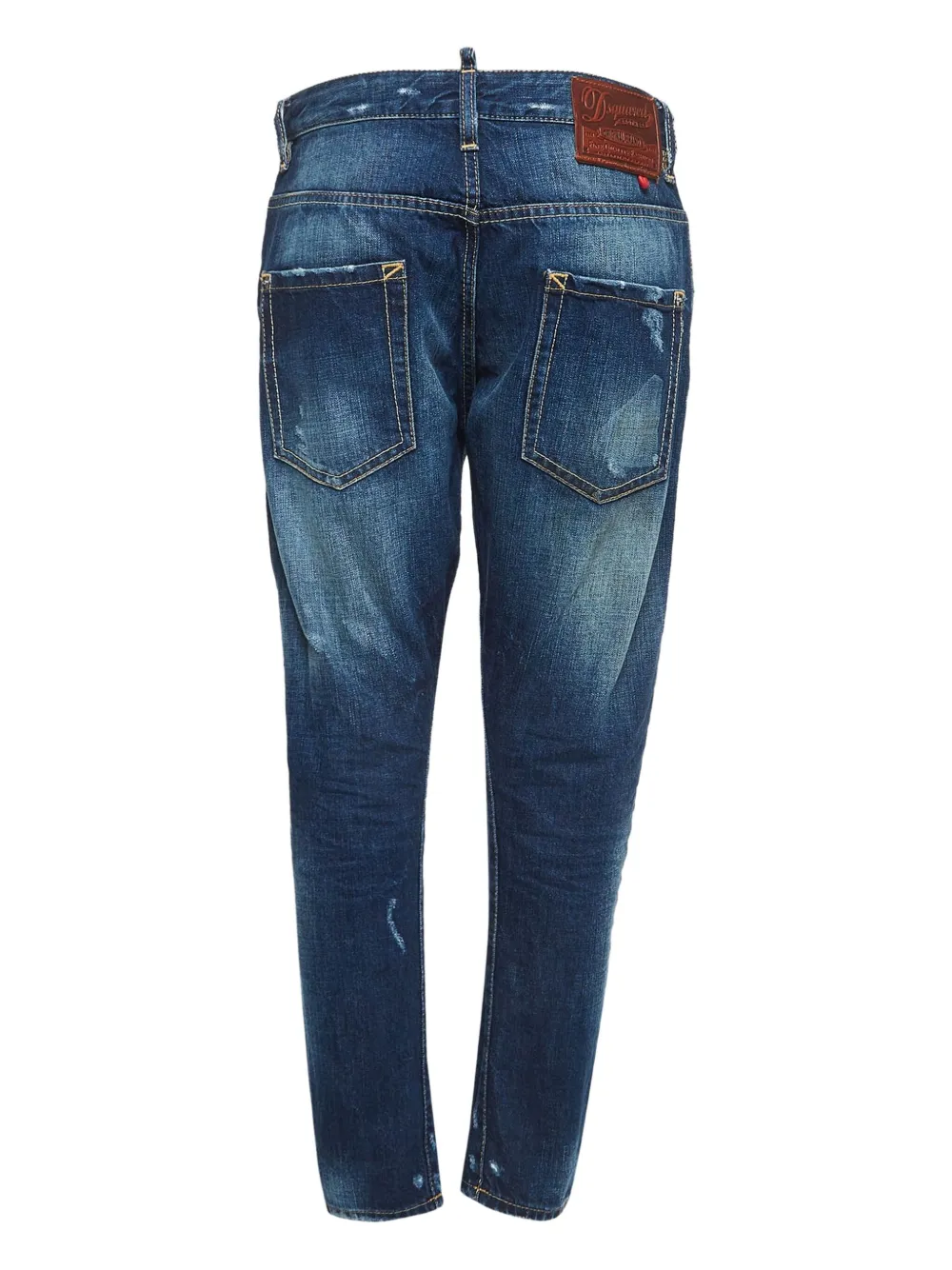DSQUARED2 jean droit à effet usé | Image 2