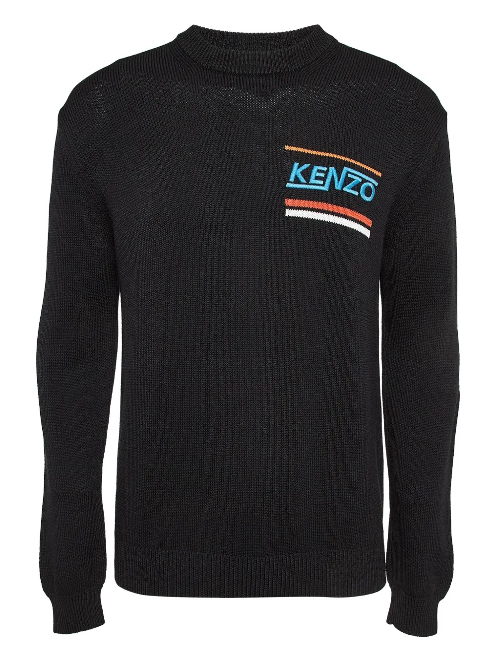 logo-embroidered sweater