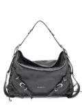 Givenchy Pre-Owned leather lace-up detail shoulder bag - Black