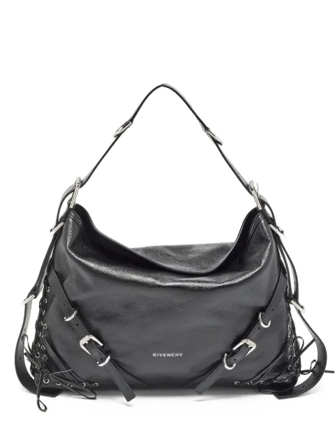 Givenchy Pre-Owned leather lace-up detail shoulder bag