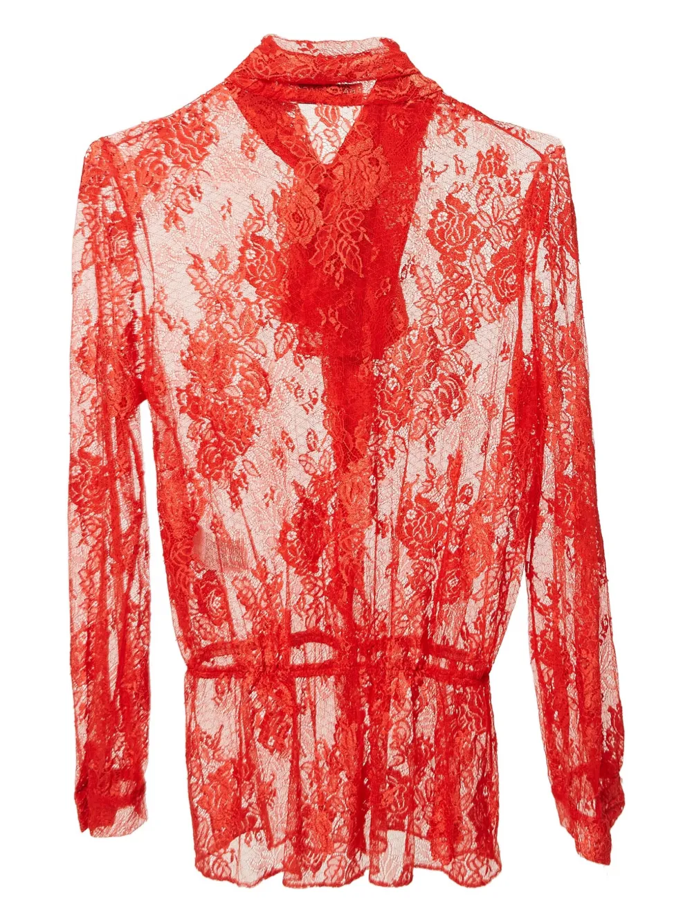 Balenciaga Pre-Owned floral-lace blouse | Blouses | Image 2
