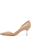 Christian Louboutin Pre-Owned 110mm Newton leather pumps - Neutrals