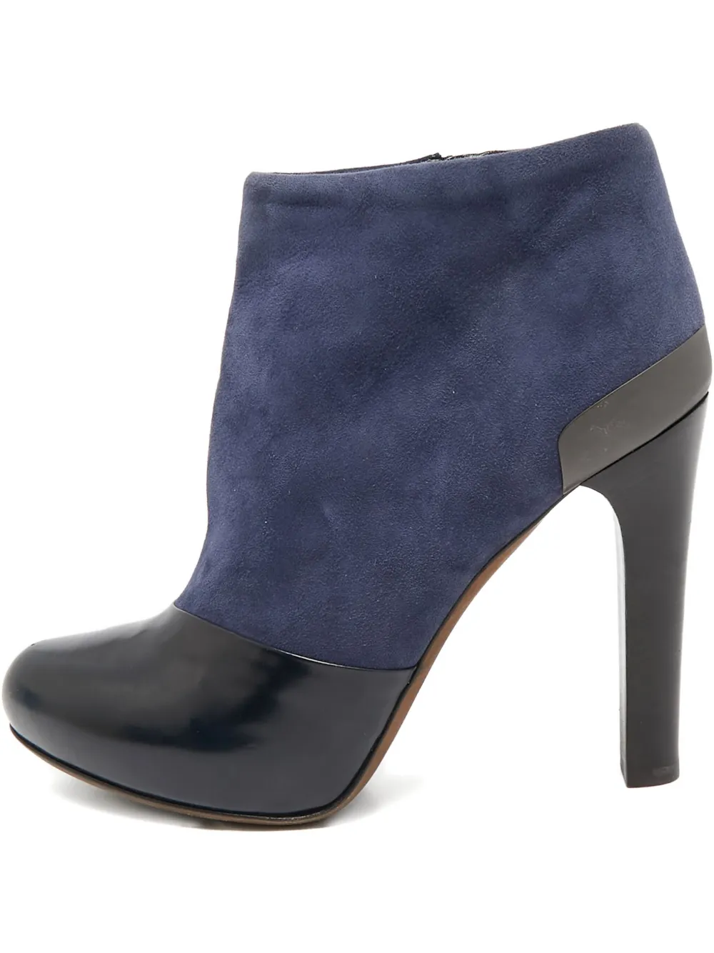110mm suede leather ankle boots