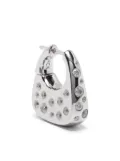 Maria Black Tote Flash Earring - Silver