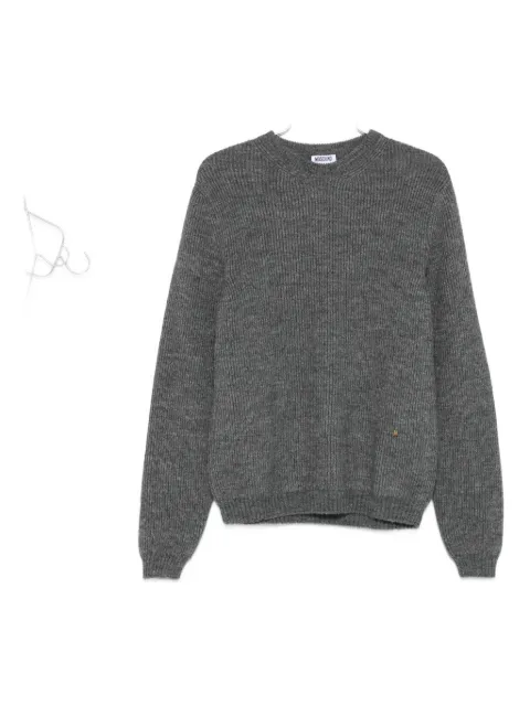 Moschino ribbed alpaca wool sweater