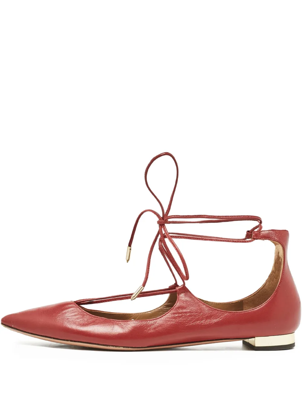 Aquazzura Christy ballet flats | Red | Image 1