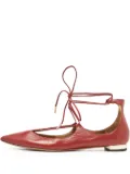 Aquazzura Christy ballet flats - Red