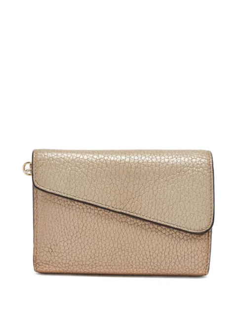 Christian Dior Pre-Owned cartera estilo sobre metalizada