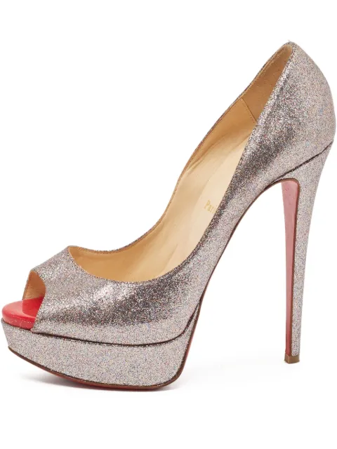 Christian Louboutin Pre-Owned zapatillas Lady con tacón de 150mm