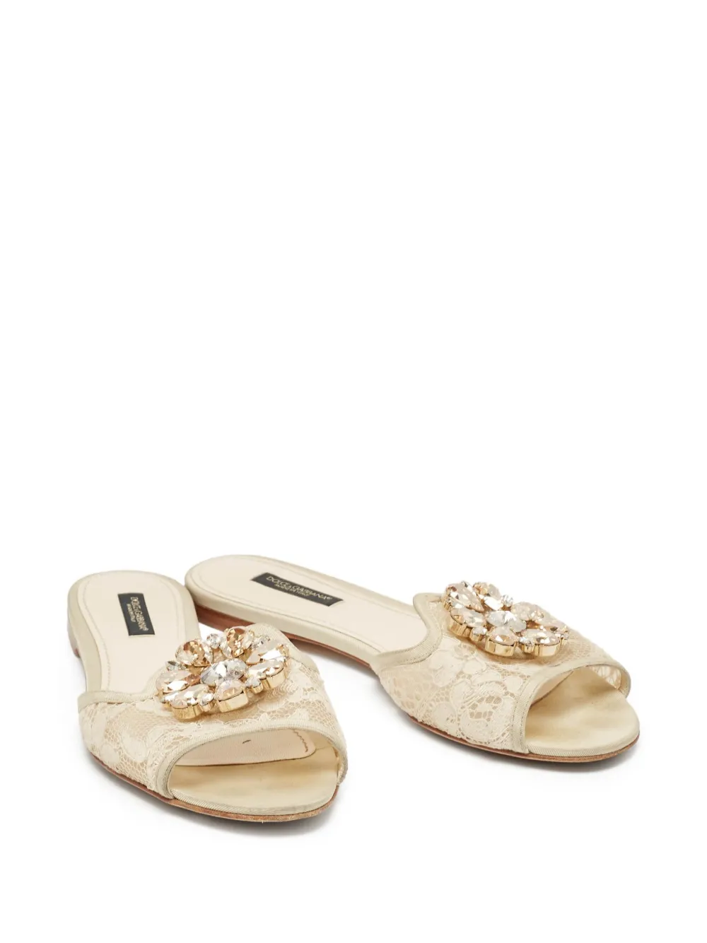 Dolce & Gabbana Pre-Owned sandalias con detalles de encaje | Image 2
