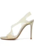 Gianvito Rossi pre-owned 70mm Metropolis glitter-embellished sandals - Gold