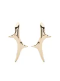 Shaun Leane Rose Thorn Climber earrings - Gold