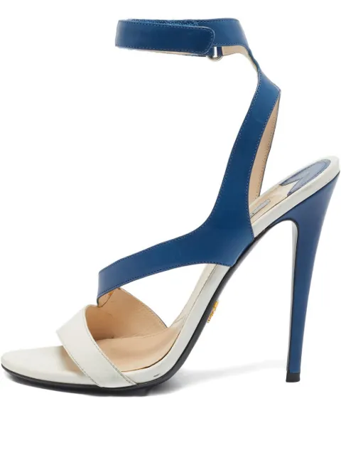 Prada Pre-Owned 130mm leather sandals