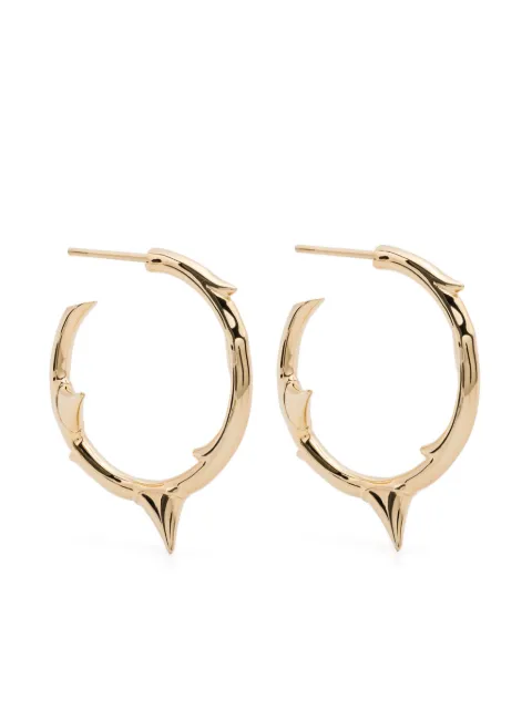 Shaun Leane medium Rose Thorn hoop earrings