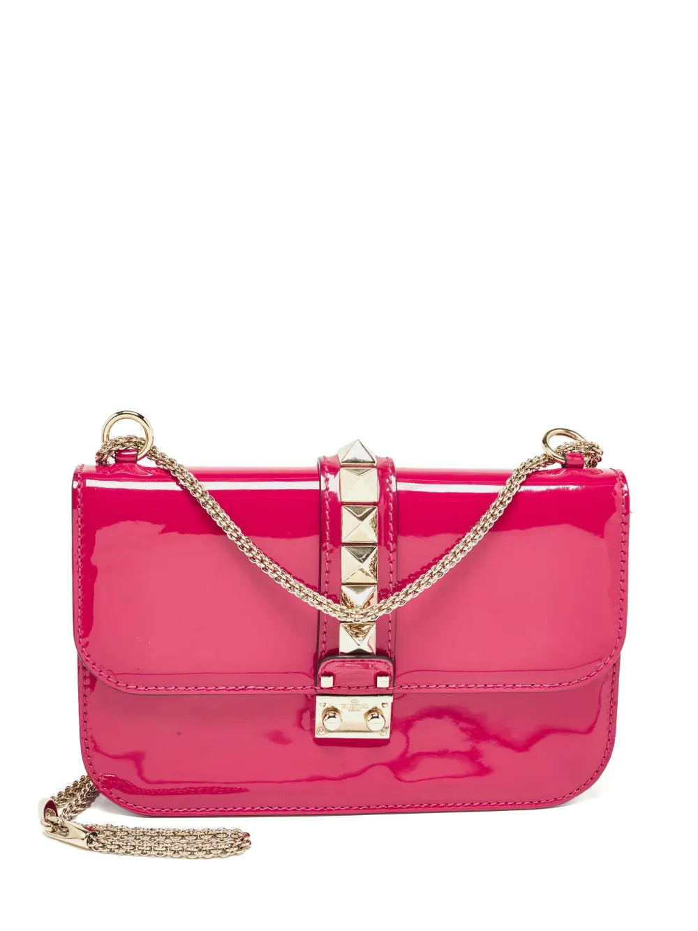 Valentino Garavani Pre-Owned stud-embellished shoulder bag - ピンク Valentino Garavani Pre-Owned stud-embellished shoulder bag - ピンク