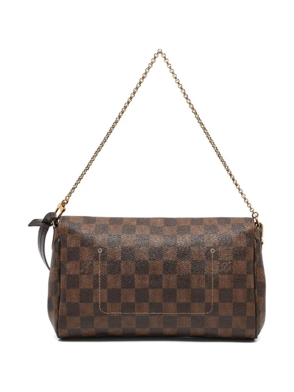 Louis Vuitton Pre-Owned Favorite MM two-way Handbag Brown