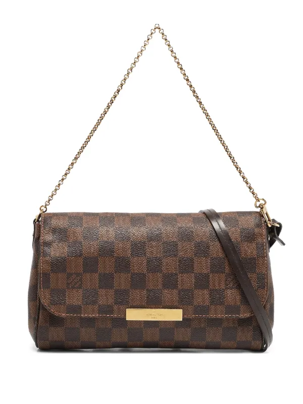 Louis Vuitton Pre-Owned Favorite MM two-way Handbag Brown