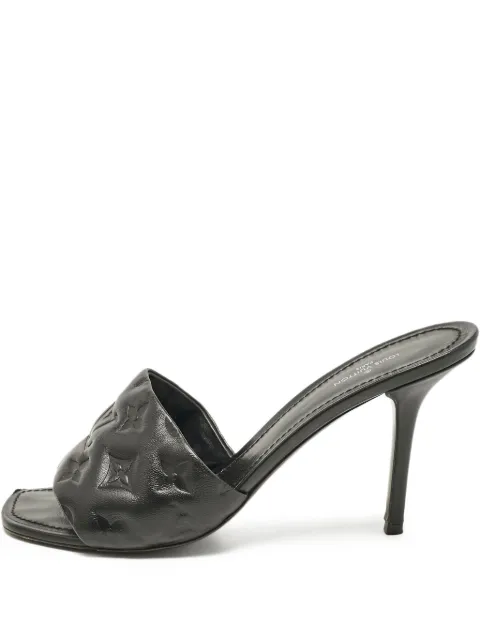 Louis Vuitton Pre-Owned leather heeled sandals