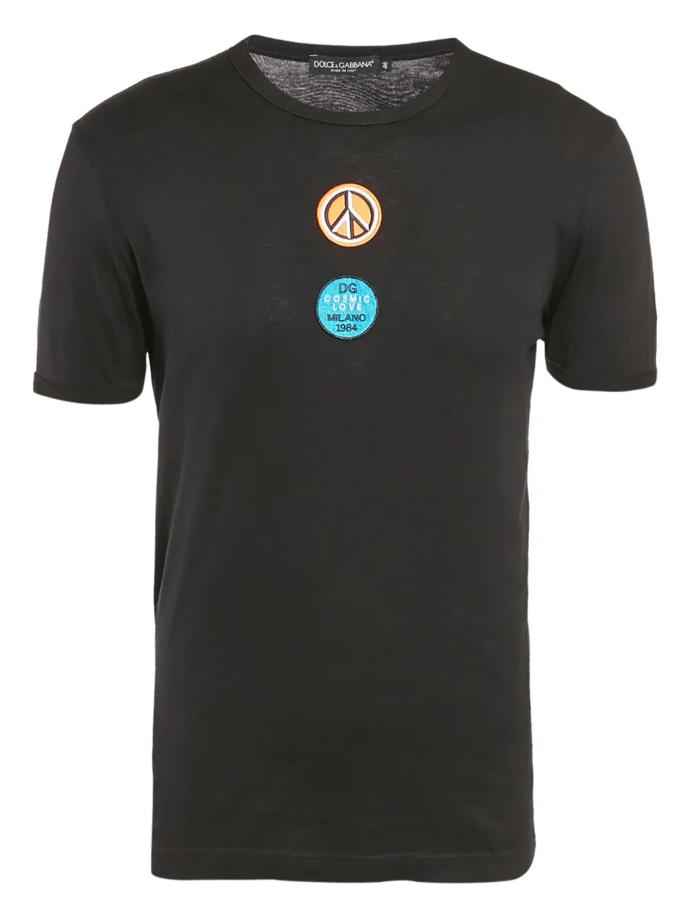 Dolce & Gabbana Pre-Owned playera con motivo bordado | negro | Image 1