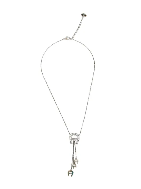 Aigner Vintage collar con dije del logo pre-owned