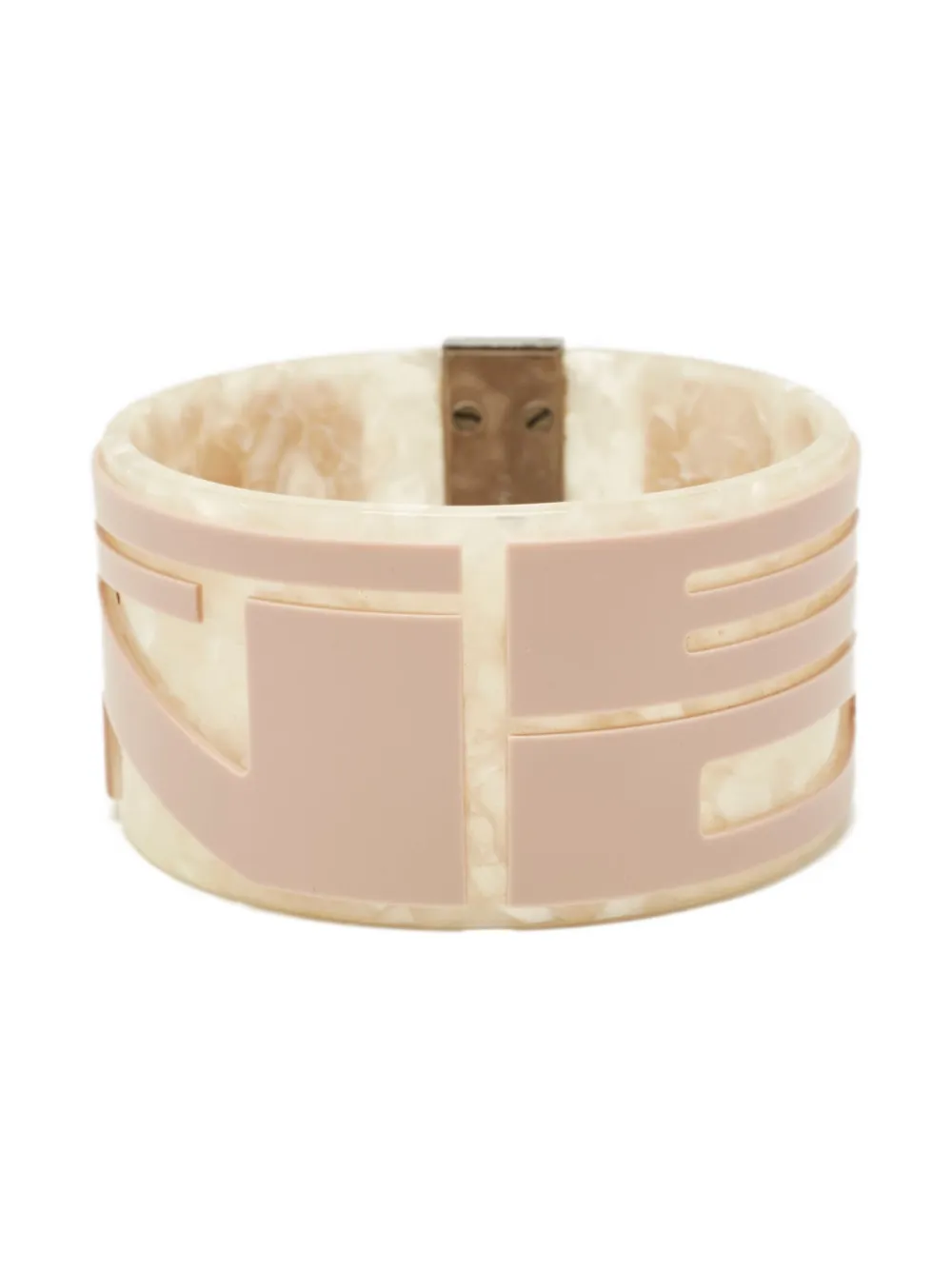 Fendi Pre-Owned logo-appliqué bangle | Image 2