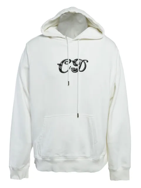 Christian Dior Pre-Owned logo印花连帽衫（典藏款）