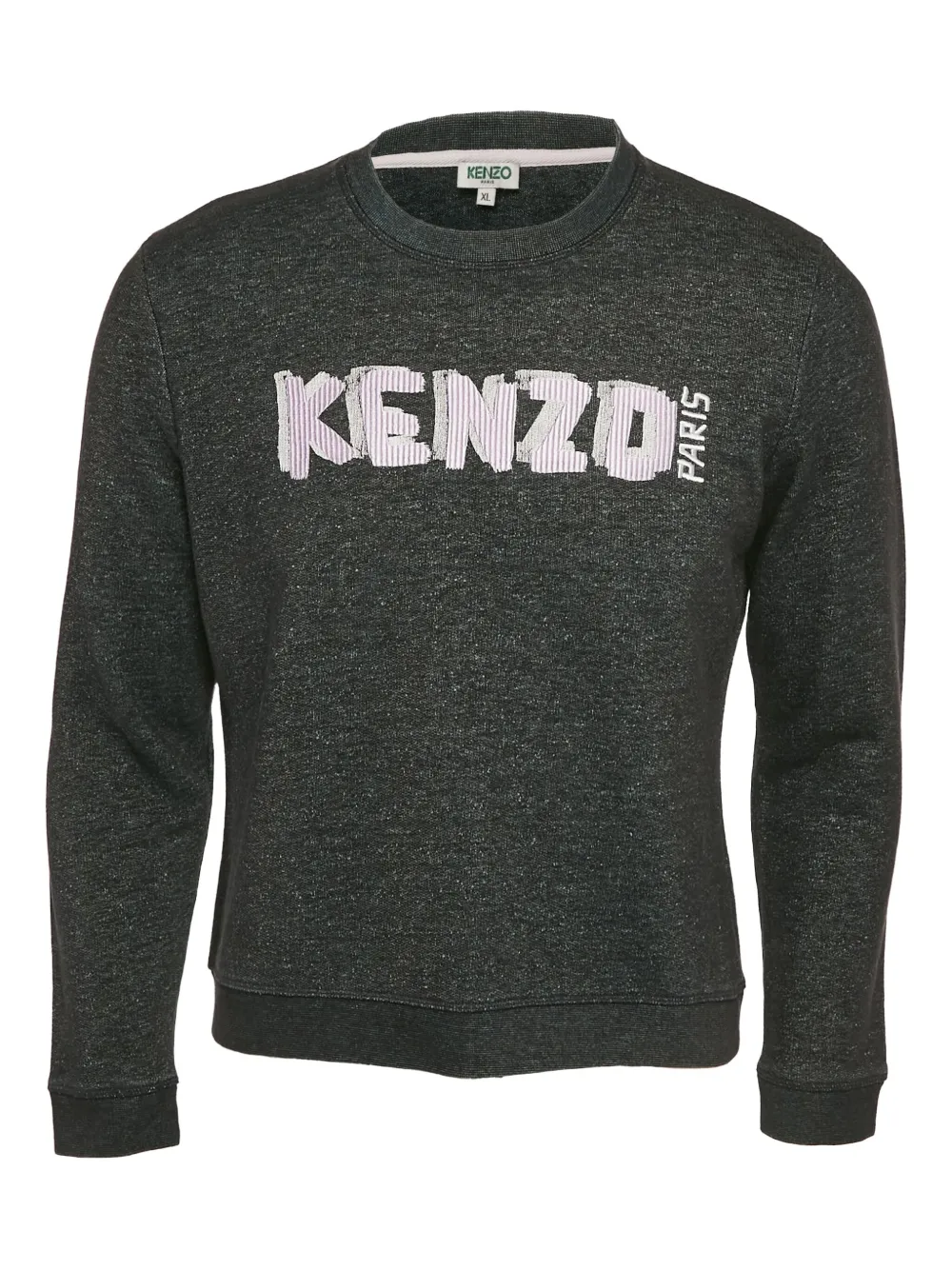 logo-embroidered sweatshirt