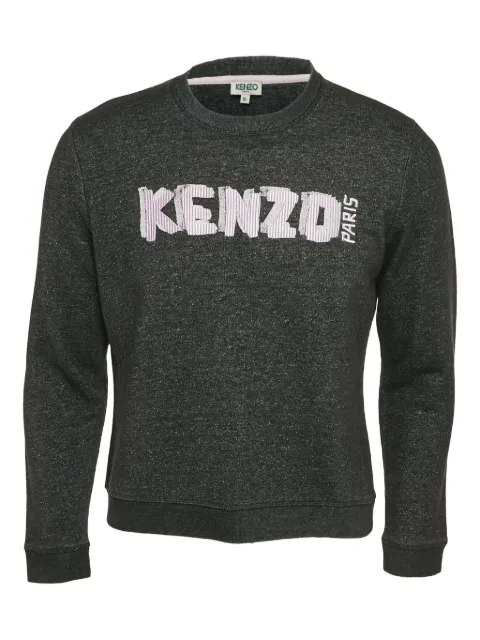 Kenzo Pre-Owned logo-embroidered sweatshirt