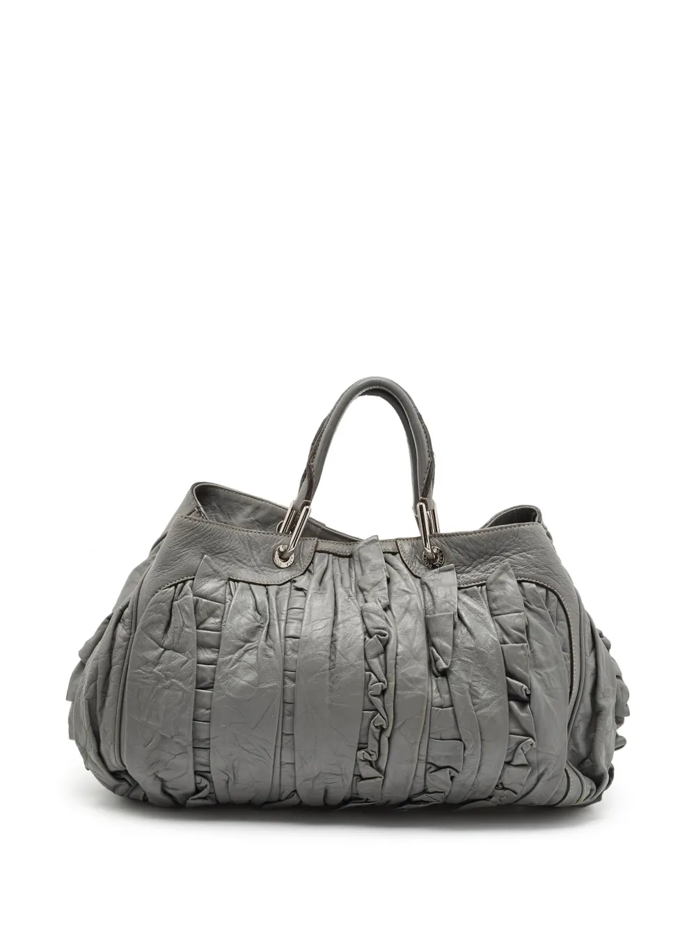 Dolce & Gabbana Pre-Owned ruched leather tote bag | Pre-Owned | Image 2