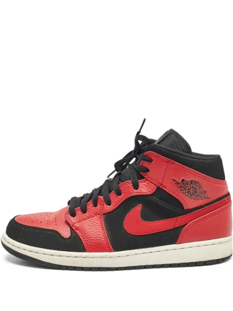 Jordan tenis de basquetbol de archivo Air Jordan 1 de piel