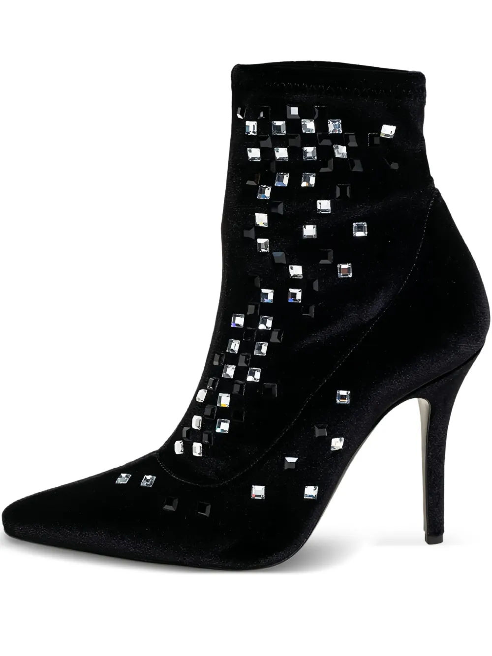 95mm crystal-embellished ankle boots