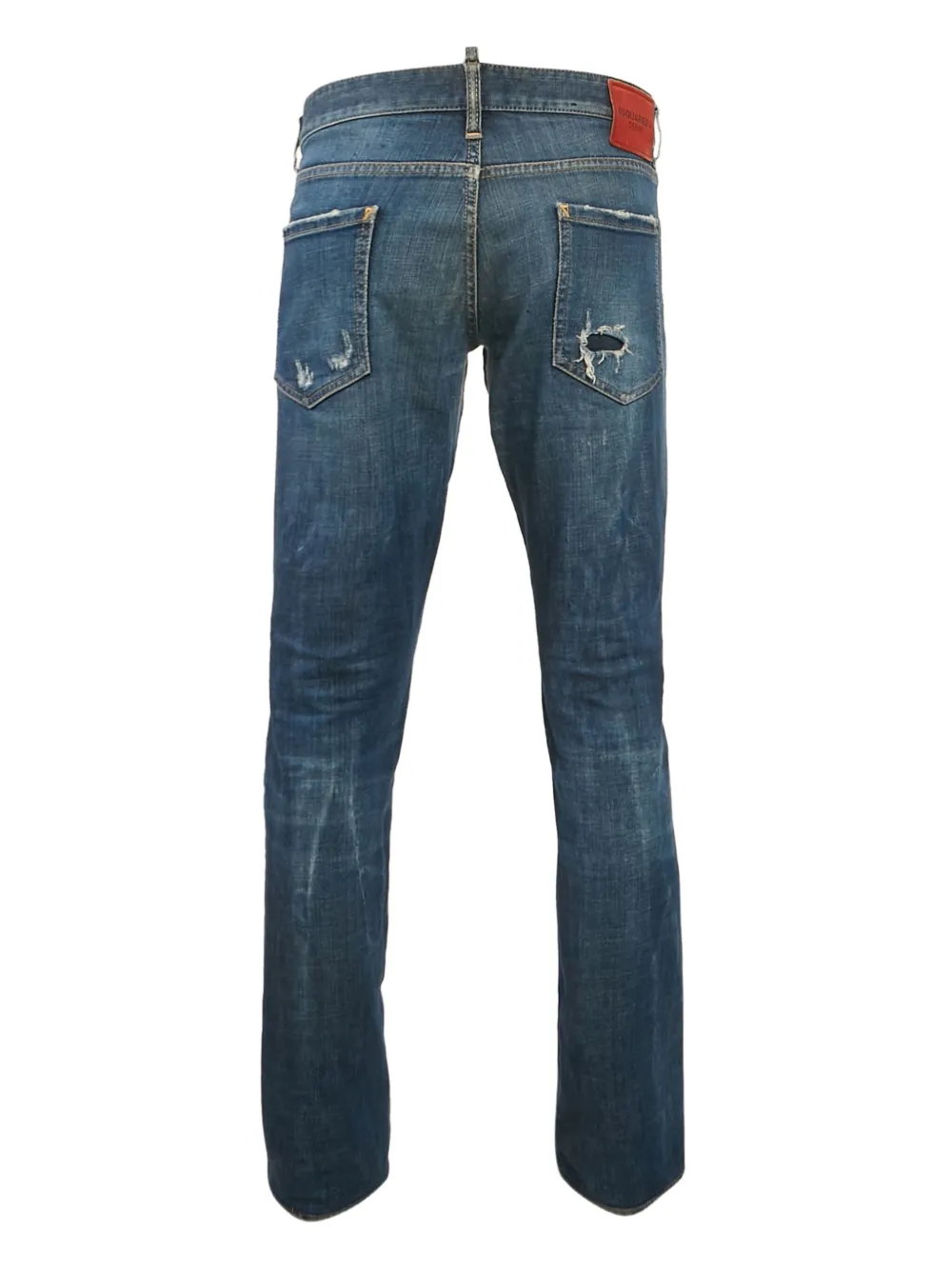DSQUARED2 jeans rectos con efecto envejecido | Image 2