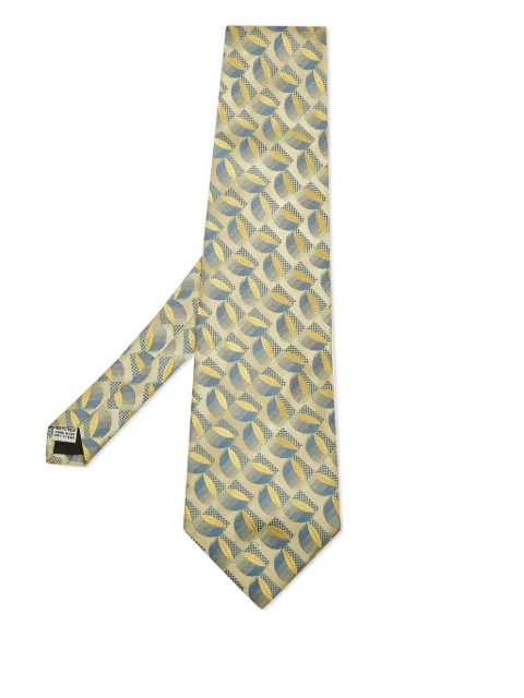 Gianfranco Ferré Pre-Owned geometric-pattern tie