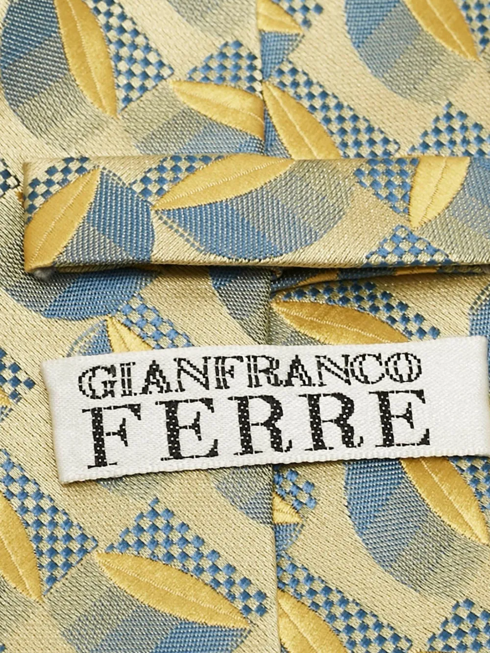 Gianfranco Ferré Pre-Owned geometric-pattern tie | Image 2