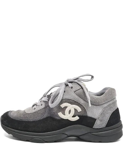 CHANEL Pre-Owned Interlocking-CC sneakers