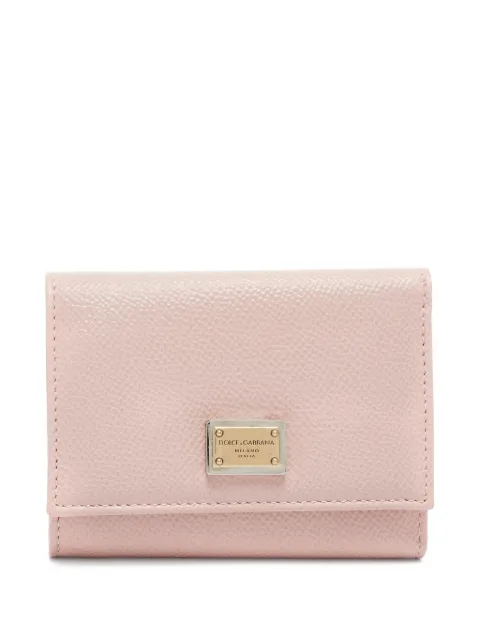 Dolce & Gabbana Pre-Owned cartera con placa del logo