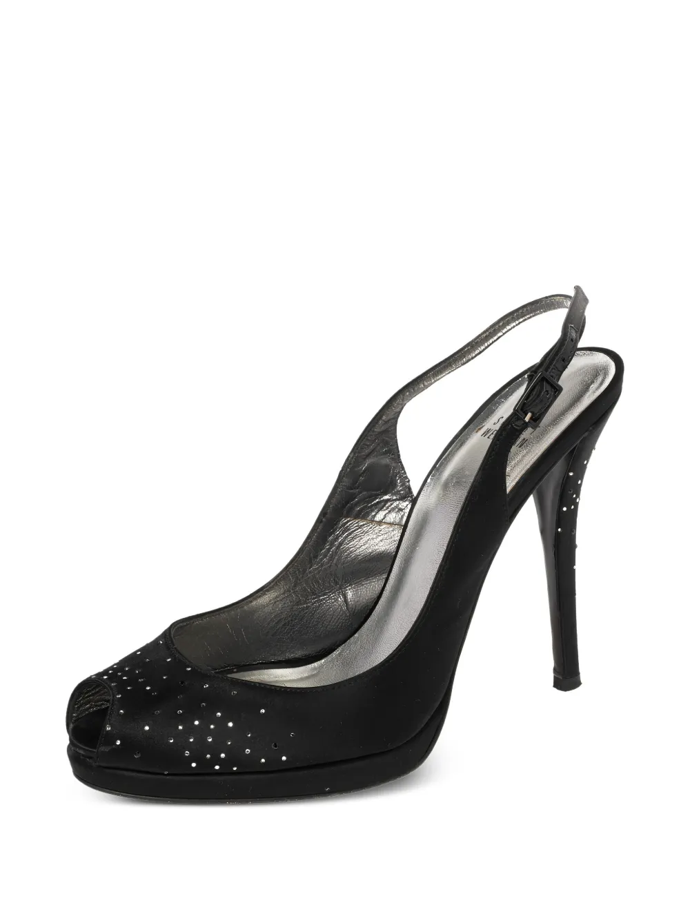 Stuart Weitzman pre-owned 120mm peep-toe stiletto heels | Image 2