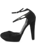 Casadei Vintage pre-owned 110mm peep-toe pumps - Black