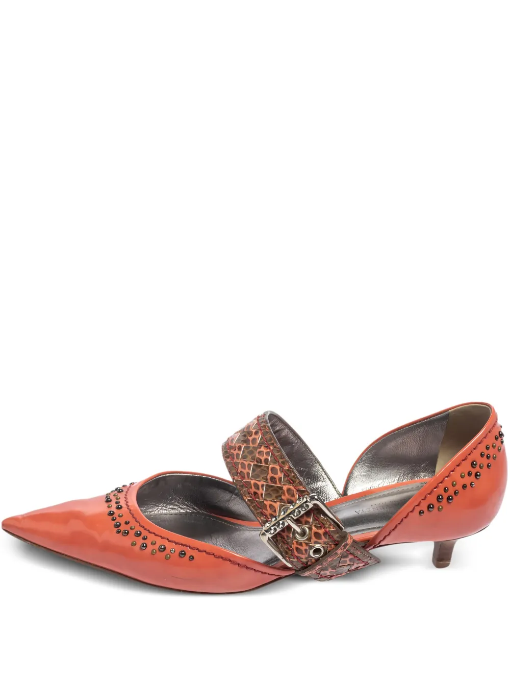 Bottega Veneta Pre-Owned Dahlia pumps | Orange | Image 1