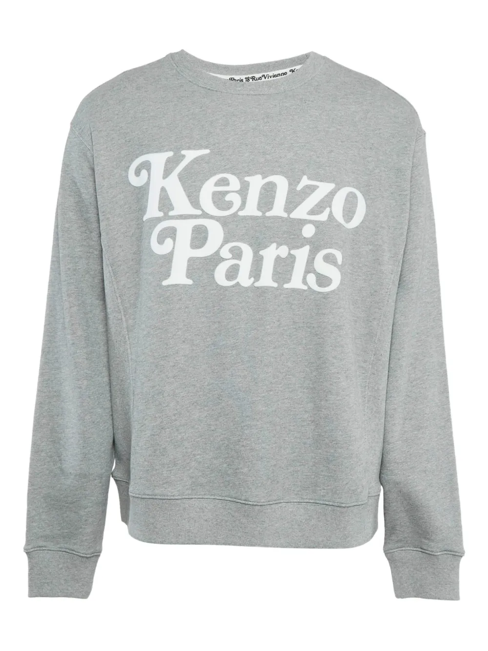 logo-print cotton sweatshirt
