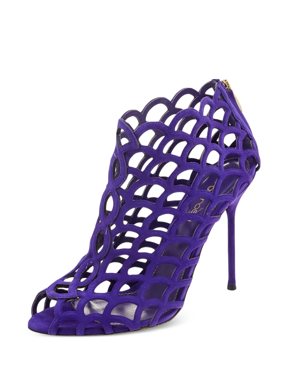 Sergio Rossi Vintage 110mm cut-out peep-toe pumps | Image 2