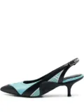 Louis Vuitton Pre-Owned 70mm Archlight slingback pointed-toe pumps - Blue