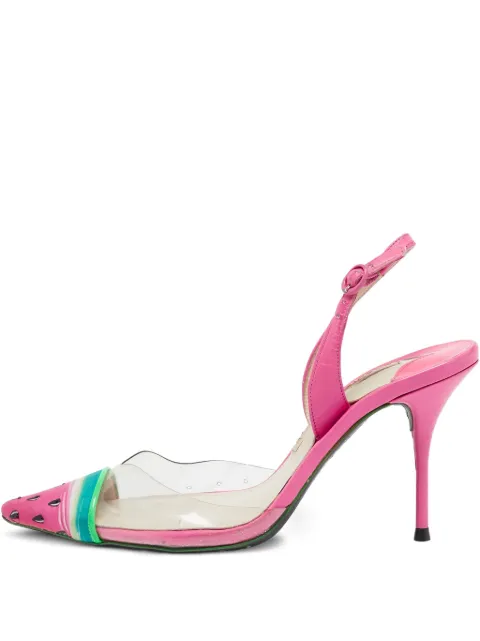 Sophia Webster pre-owned 100mm Daria Watermelon pumps
